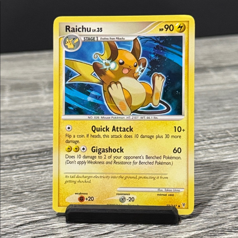 Pokémon | Supreme Victors #77/147: Raichu (2009) - Collectible Trading Card